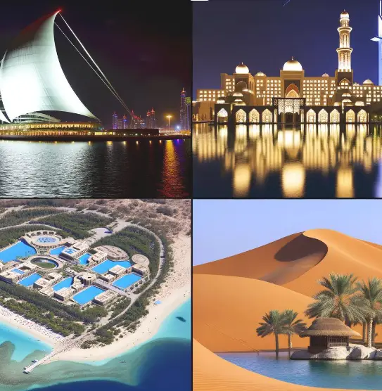 hotel landmarks in the UAE