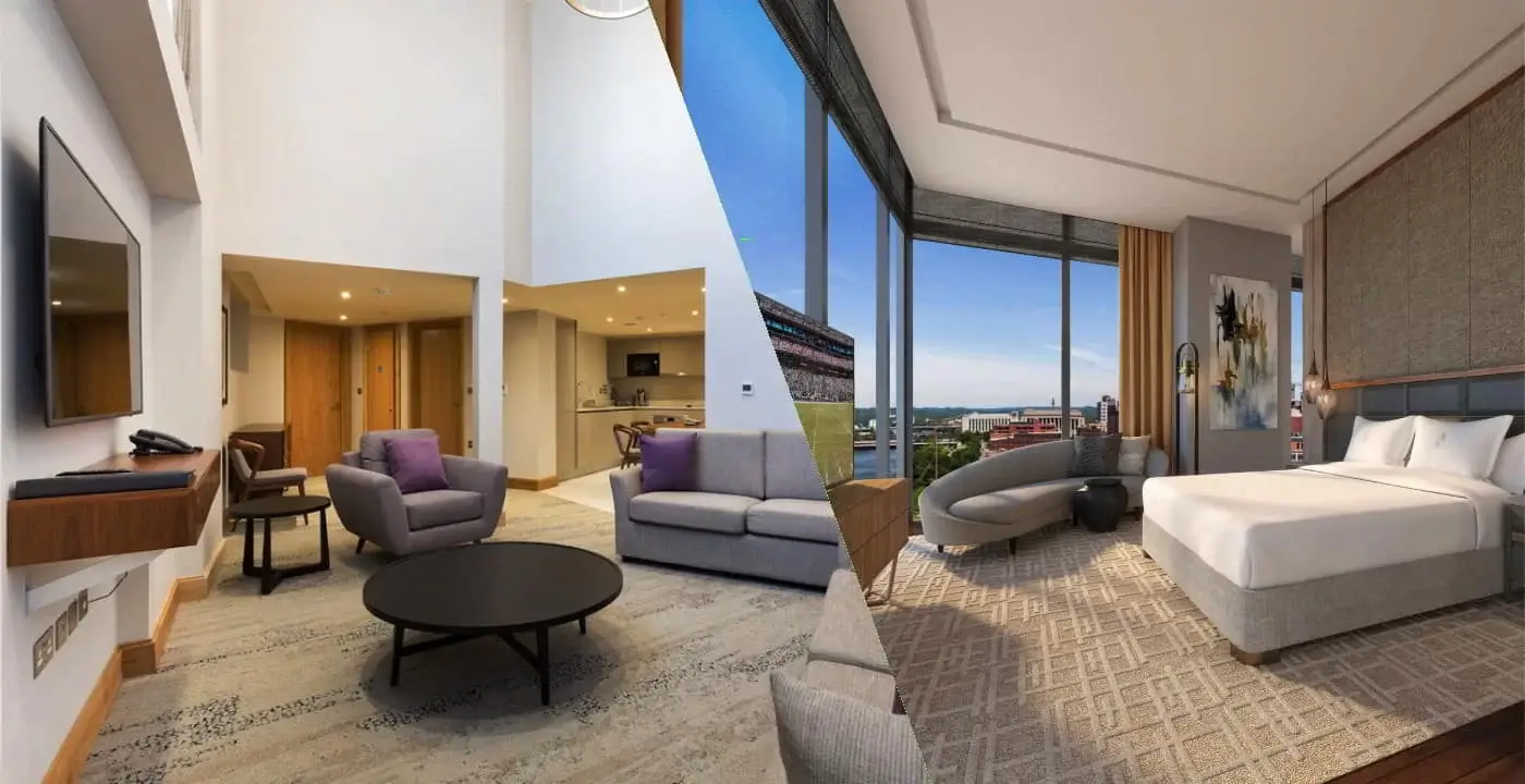 serviced apartments vs traditional