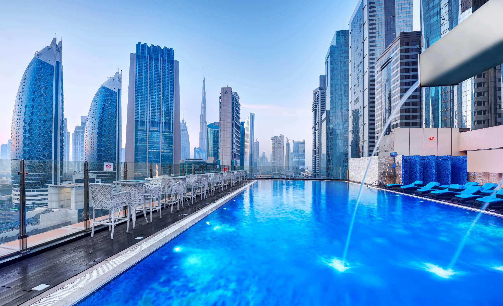 Rooftop Pools in Dubai