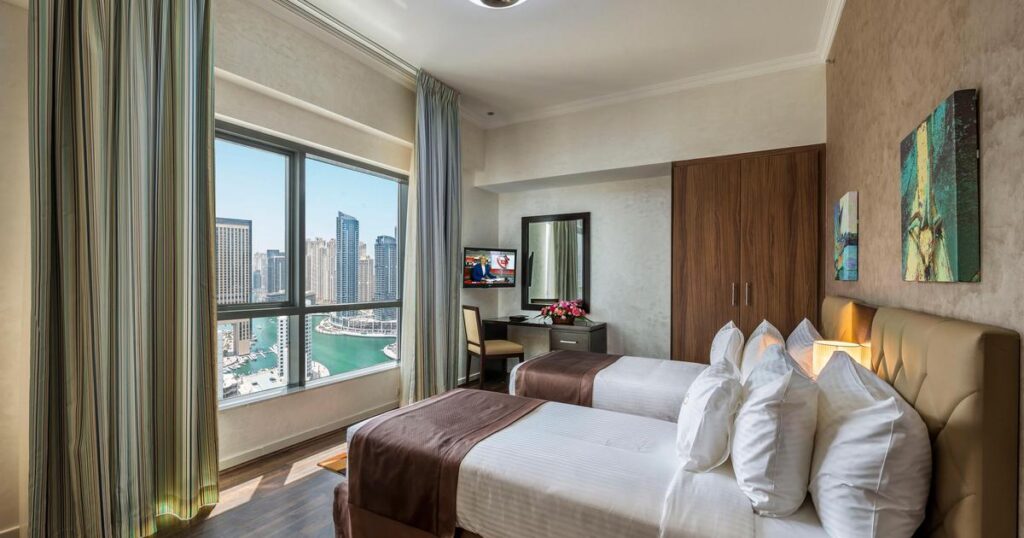 serviced apartments in dubai marina