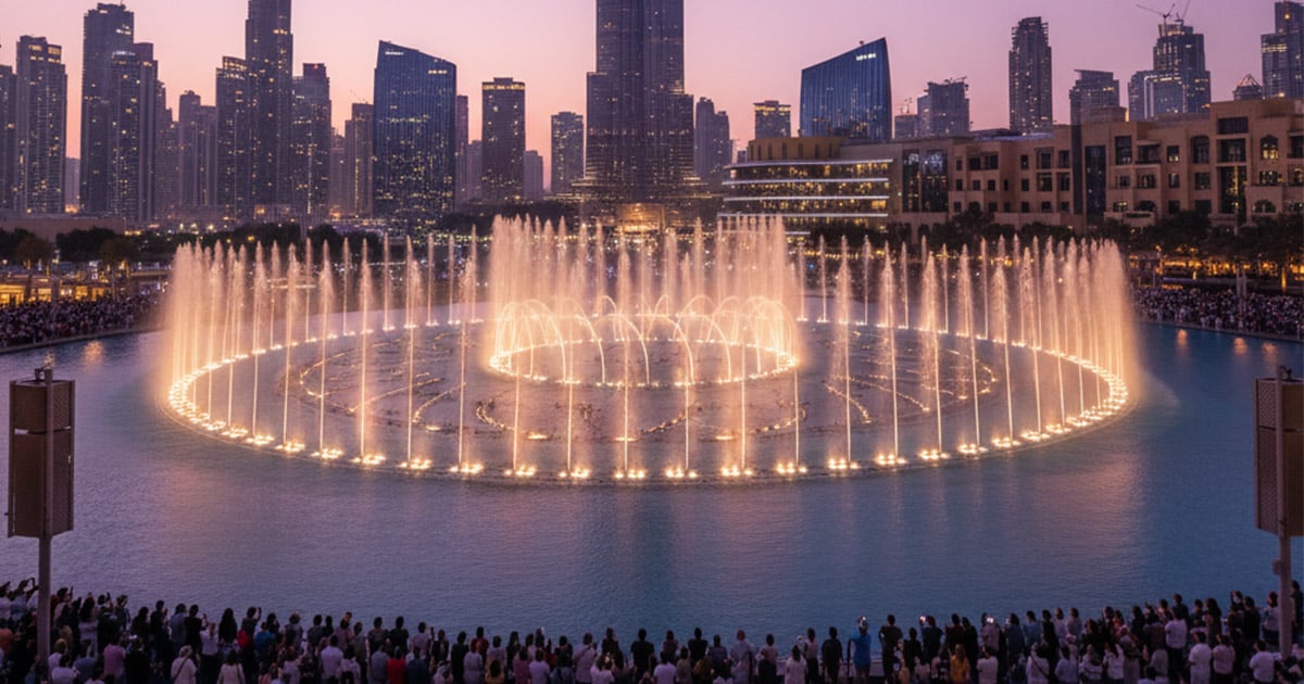  Dubai Fountain