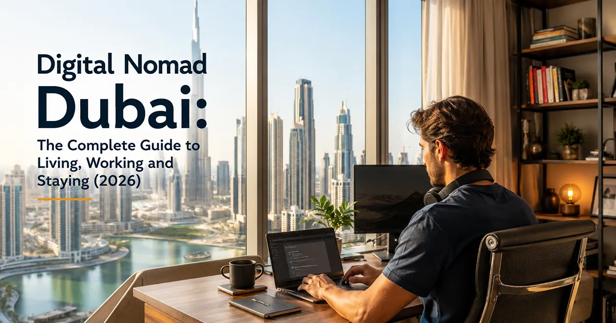Digital Nomad Dubai Visa, Costs & Where to Stay 2026